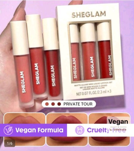 احمر شفاه مات شيجلام