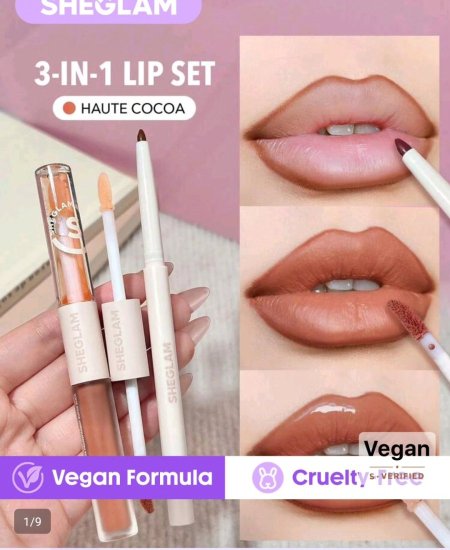 محدد واحمر شفاه وجلوس شيجلام